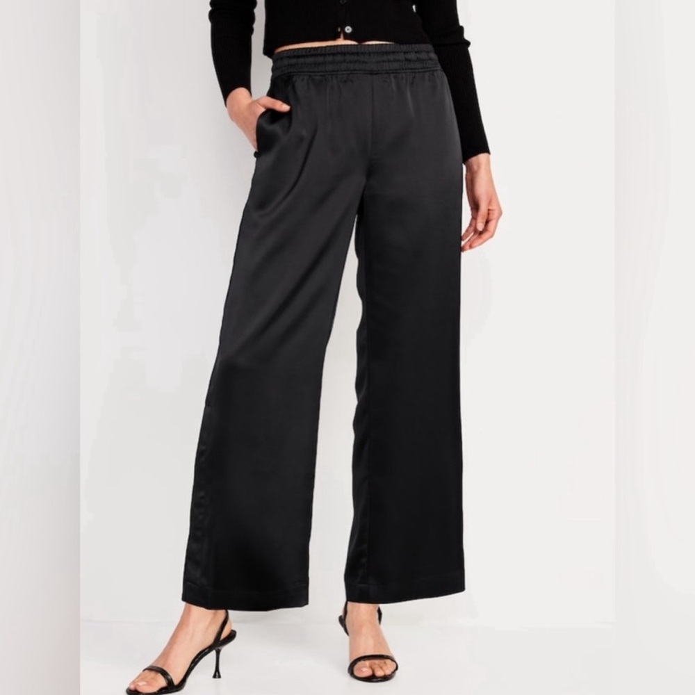 Old Navy Satin Track Pants